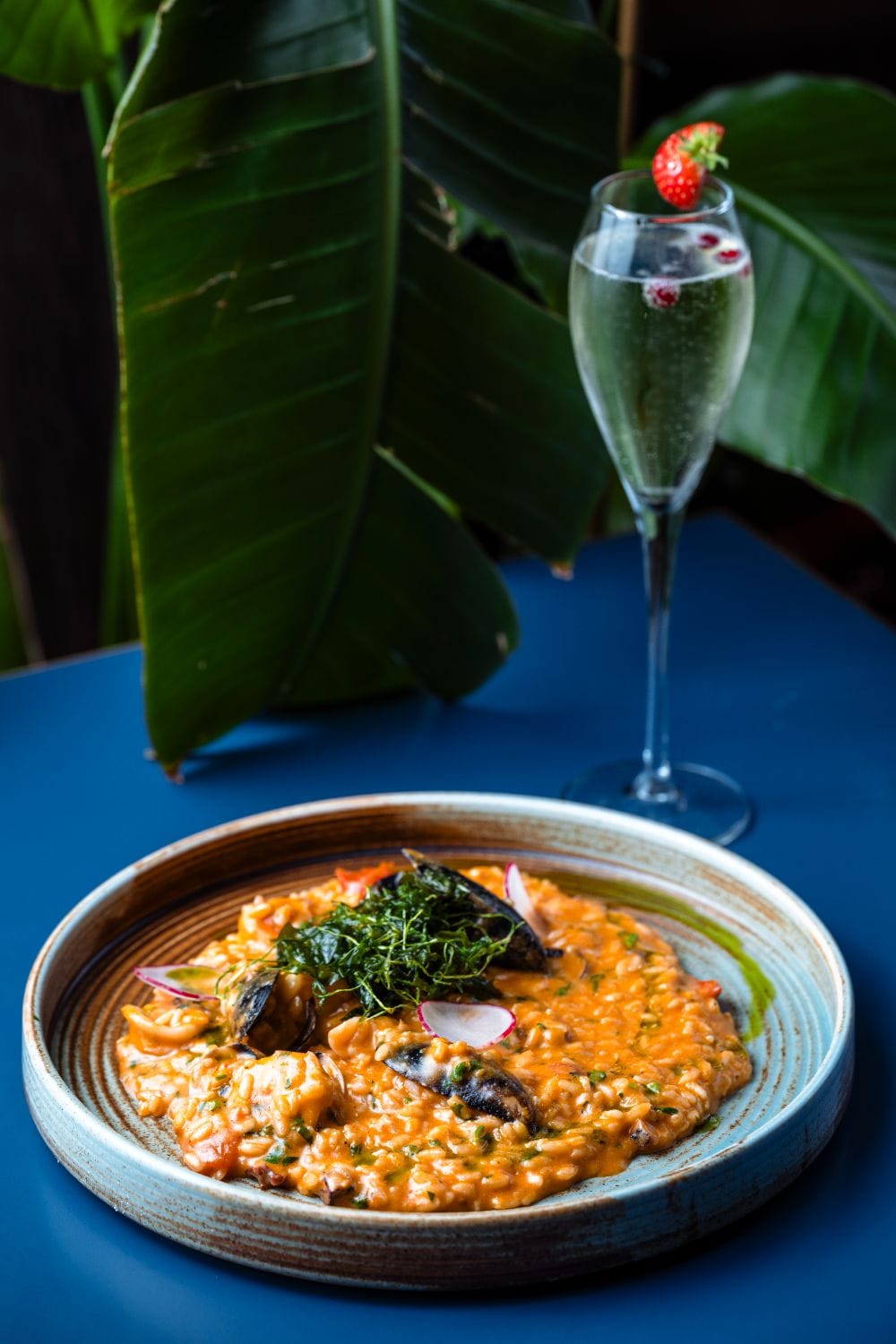 Risotto cu fructe de mare